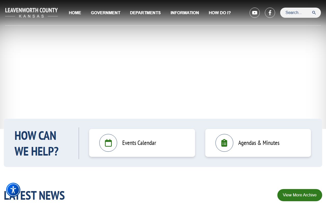 Leavenworth County Court records official county homepage